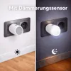 LED Nachtlicht 3er Set Steckdose Nachtlampe Babylicht Produktbild-Vorschau 3