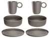 Leonardo Geschirr-Set Roma Taupe (6-teilig) Produktbild-Vorschau 1