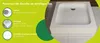 ECOLAM Receveur de douche carré Tim 90x90 x 15 cm | Voir les images du produit 11