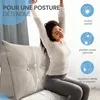 ELONEO Coussin dorsal largeur 100 cm, coussin en forme de Voir les images du produit 6