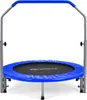 Ø101 cm klappbares Mini-Trampolin Fitness-Trampolin mit Produktbild-Vorschau 1