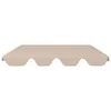 The Living Store Ersatzdach für Hollywoodschaukel Beige Produktbild-Vorschau 3