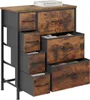 WOLTU Kommode mit 7 Schubladen aus Stoff, Sideboard, Produktbild-Vorschau 8