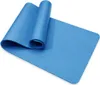 Yogamatte Blau mit Tragegurt NBR Schaumstoff 1,5cm dick Produktbild-Vorschau 2