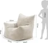 mokebo Kindersessel aus Cord 'Der Pausenheld', Sitzsack Produktbild-Vorschau 5
