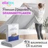 EllaTex Premium Spannbettlaken 200x220–220x240 Produktbild-Vorschau 2