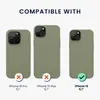 kwmobile Handyhülle für iPhone 15 Hülle, für iPhone 15 Case Produktbild-Vorschau 2