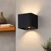 2er Set LED Wandleuchte, Bewegungsmelder, schwarz, Akku, Produktbild-Vorschau 5