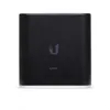 A black Ubiquiti Networks airCube router is shown against a white background. Produktbild-Vorschau