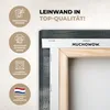 MuchoWow® - Leinwandbilder - Modern - Gold - Grau - Produktbild-Vorschau 3