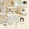 FCH Chaise haute bébé 7 en 1 Chaise haute pliante pour Voir les images du produit 2