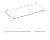Jungborn Waschtischplatte 1008 x 460 mm Uni Ohne Ausschnitt Produktbild-Vorschau 5