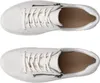 Ecco Soft 7 Side Zip Lace  Veterschoenen Laag - Wit - Maat Voir les images du produit 10