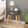 Beistelltisch, Nachttisch mit Schublade 57 x 40 x 30cm, Produktbild-Vorschau 2