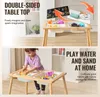 VEVOR Toddler Sensory Table Table d'activités avec 3 bacs Voir les images du produit 3