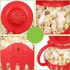 Mikrowellen-Popcornmaschine aus Glas – Blau, mit Produktbild-Vorschau 4