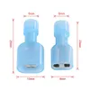100 cosses électriques isolées bleues (fiche et prise) pour Voir les images du produit 7