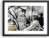 Gerahmtes Poster - Schwarzer Rahmen - Jazz Musik Musiker - Produktbild-Vorschau 1