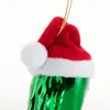com-four®  3x Glas Christbaumschmuck als Gurke 11 cm - Produktbild-Vorschau 4