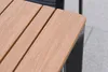 Merxx Gartentisch 156 x 90 cm- Stahlgestell mit Tischplatte Produktbild-Vorschau 3