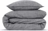 Lino Bettwäsche 135 Dark Grey Produktbild-Vorschau 3