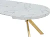 Esstisch - ausziehbar - 4 bis 8 Personen - MDF & Stahl - Produktbild-Vorschau 7