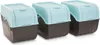 Novaliv 3x Groß 9l türkis light Kartoffel Kartoffelbox Produktbild-Vorschau 1