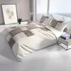 Bettwäsche 135x200 cm Set Fleece Winter Tierdruck Leopard Produktbild-Vorschau 2
