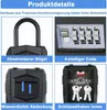 Schlüsseltresor mit Zahlencode Aussen, Schlüsselsafe Auto Produktbild-Vorschau 5