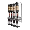 Flaschenhalter und Dosierer 4 Flaschen Wandhalterung Wine Produktbild-Vorschau 2