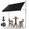 Markiza balkonowa FCH 250x120x(200–300) cm Markiza na Podgląd zdjęcia produktu 1