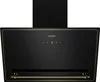 A black and gold range hood is shown against a white background. Produktbild-Vorschau