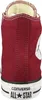 The back view of a maroon Converse Chuck Taylor All Star high-top sneaker. Produktbild-Vorschau
