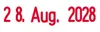 trodat® 514820 Stempel met datum, type Printy, 4 mm Productafbeelding-voorbeeld 5
