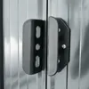 vidaXL Szopa ogrodowa szara metalowa 204 x 132 x 186 cm Podgląd zdjęcia produktu 11