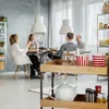 Relaxdays Bambus Rollwagen, 3 Ablagen, natürliche Optik, Produktbild-Vorschau 3