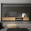 TV-Schrank, Lowboard, 368x35x45cm, Elektrokamin XXL, Produktbild-Vorschau 2