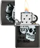 Zapalova? Zippo Gray Dusk s motivem Punk Rock Skull kovový Náhled obrázku produktu 4