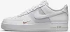Nike Air Force 1 Low "White Desert Khaki Mini Swoosh" Weiß, Produktbild-Vorschau 1