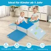 COSTWAY 6-Teiliges Schaumstoff-Kletterblock-Set, leichtes Produktbild-Vorschau 7