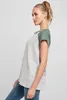 Urban Classics T-Shirt Damen Ladies Contrast Raglan Tee Produktbild-Vorschau 5