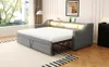 Łóżko tapicerowane Sweiko Rozkładana sofa 90/180 x 190 cm, Podgląd zdjęcia produktu 15