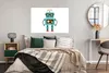 MuchoWow® Poster Roboter - Brille - Zahnräder - Gesicht - Produktbild-Vorschau 4