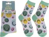 Fröhliche Socken mit einem Lächeln - Buntes Smiley-Gesicht Produktbild-Vorschau 3