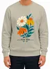 Sudadera con estampado vintage de girasol, margarita y Vista previa de la imagen del producto 2