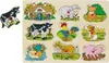 goki Soundpuzzle 9T Farm/Bauernhof Holz 30x20cm Produktbild-Vorschau 2