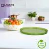 Lacers Purpleline Hochborosilikatglas Salatschüssel im Produktbild-Vorschau 5