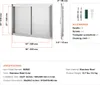 SucceBuy 915x610 mm Doppia porta di accesso al barbecue, Anteprima dell’immagine prodotto 7