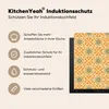 KitchenYeah© Herdabdeckplatte Mandala - Boho - Blumen - Produktbild-Vorschau 6