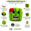 Wiztex, plyšová hračka "Sunny a Melon", 16 cm, štvorcová, Náhľad obrázku produktu 4